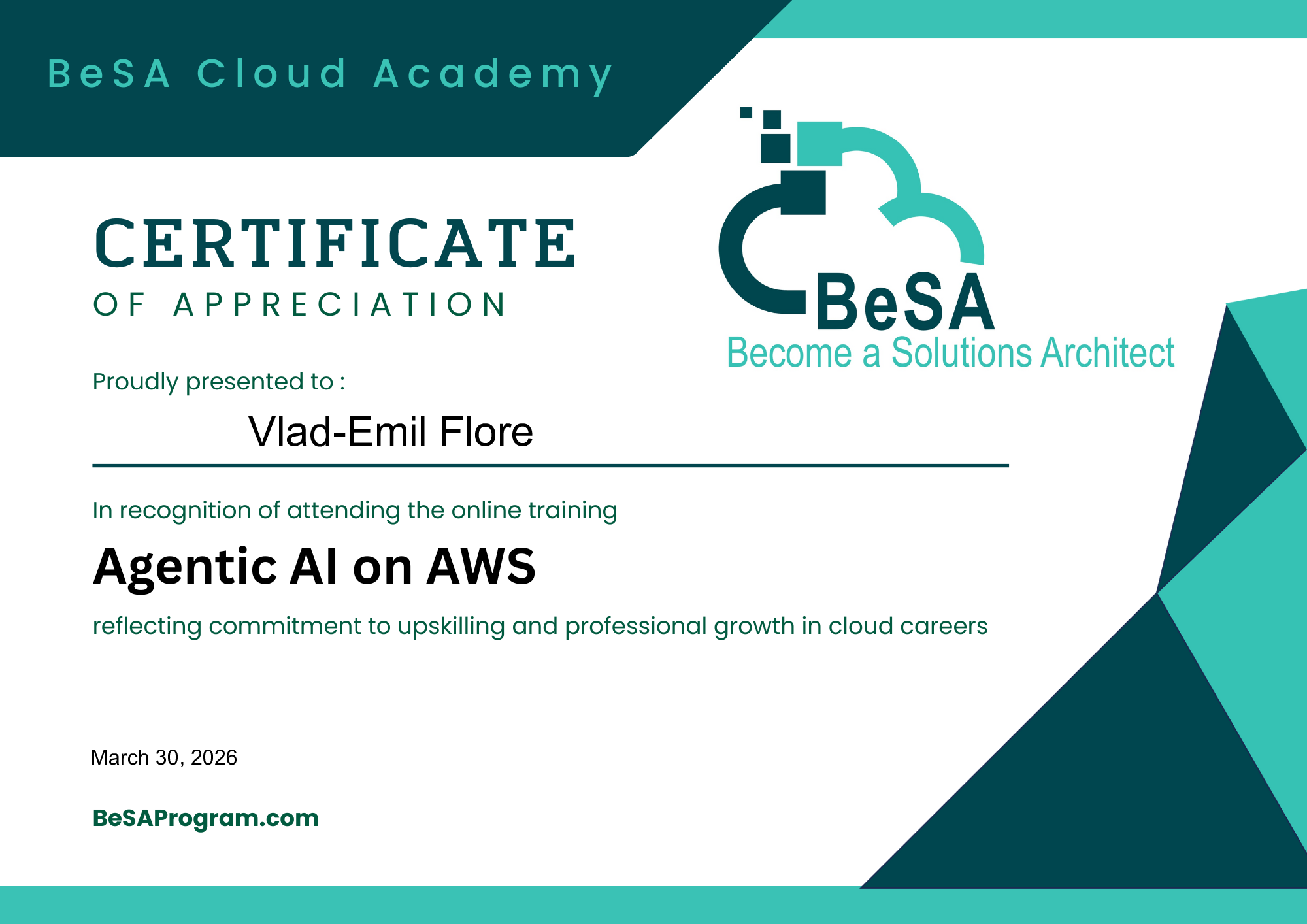 Agentic AI on AWS