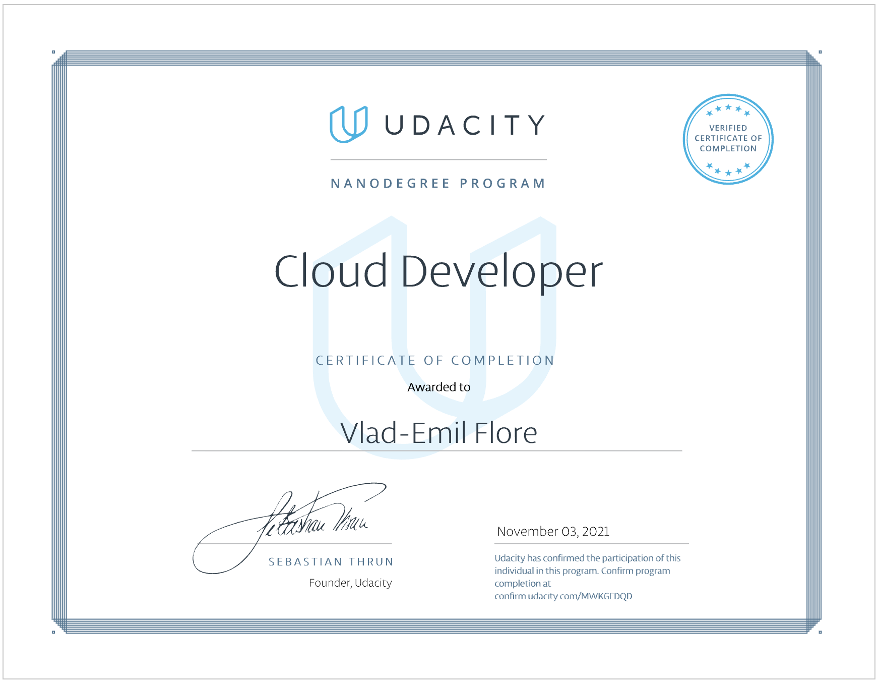 Cloud Developer Nanodegree